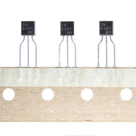 Paquet de 20 Transistors NPN 2N4401 TO-92 - 40V 600mA