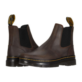 Bottes Chelsea Dr. Martens Embury en Cuir Brun pour Homme