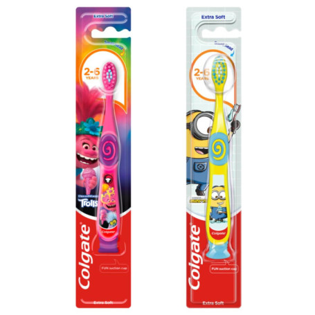 Brosse à dents Colgate Kids extra douce pour enfants de 3 à 5 ans