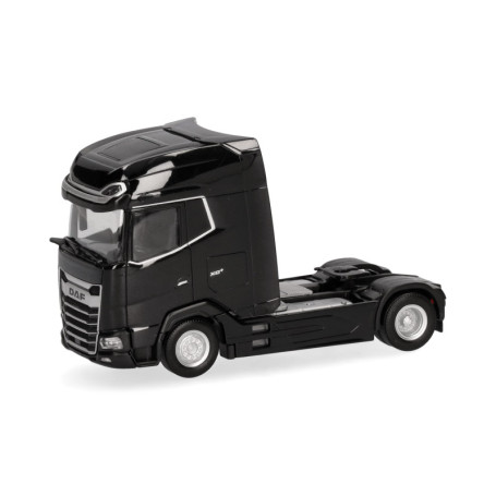 Camion Miniature DAF XG+ Noir à l'Échelle 1:87 - Herpa