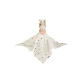 Doudou Cheval Sunny en Mousseline Douce - Ecru