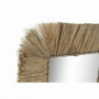 Miroir mural DKD Home Decor Verre Naturel Jute (55 x 3 x 55 cm) 94,99 €