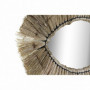 Miroir mural DKD Home Decor Verre Naturel Jute (54 x 3 x 34 cm) 56,99 €