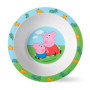 Set de Vaisselle Peppa Pig pour Enfants - 3 Pièces en Polypropylène Multicolore