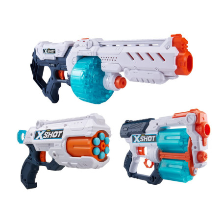 Pack Combo X Shot Turbo - Armes à Jouets pour Enfants
