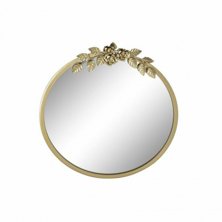 Miroir mural DKD Home Decor Doré Métal Fleurs (60 x 4 x 66 cm) 118,99 €