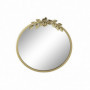 Miroir mural DKD Home Decor Doré Métal Fleurs (60 x 4 x 66 cm) 118,99 €