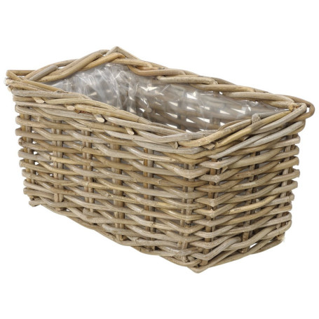 Jardinière en Rotin Dehner - Élégance Naturelle pour Balcon et Terrasse