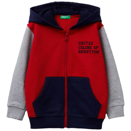Sweatshirt à Capuche Multicolore pour Enfants - United Colors of Benetton