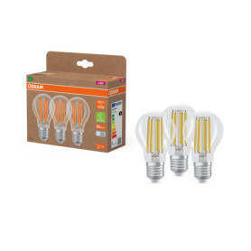 Lampe LED Osram Classic A100 Filament 7,2 W - Blanc Froid E27
