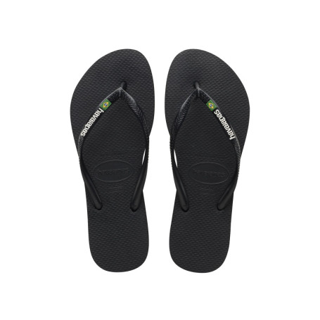 Havaianas Slim Brasil Logo Tongs Femmes - Élégance et Confort