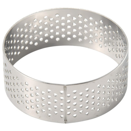 Lot de 10 Anneaux en Acier Inoxydable pour Donuts - 5 cm