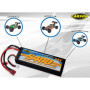 Batterie LiPo 7.4V 5400mAh 60C T-Plug pour Voitures RC