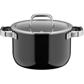Faitout WMF Fusiontec Mineral Pro 20 cm avec couvercle en verre - Résistant aux rayures