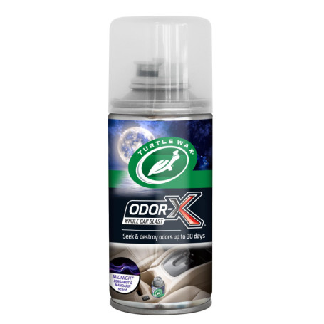 Désodorisant Turtle Wax Odor-X Midnight pour Voiture - Élimine les Mauvaises Odeurs