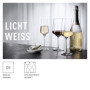 Flûte à Champagne Ritzenhoff Lichtweiss - Set de 2 en Cristal avec Or Véritable
