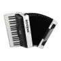 Accordéon chromatique Hohner Bravo III 72 - Blanc nacré