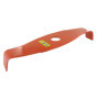 Lame à 2 dents Greenstar pour débroussailleuse - Haute visibilité orange