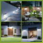Philips Lampe Solaire Extérieure avec Détecteur de Mouvement - 258 LEDs