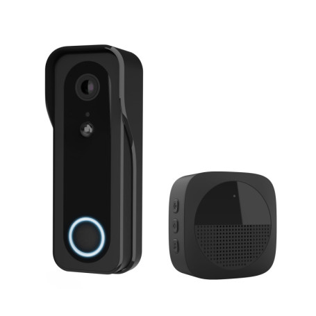 Sonnette Vidéo Sans Fil Trust avec Caméra 3MP et Audio Bidirectionnel