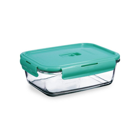 Récipient Hermétique en Verre Luminarc Turquoise 122 cl