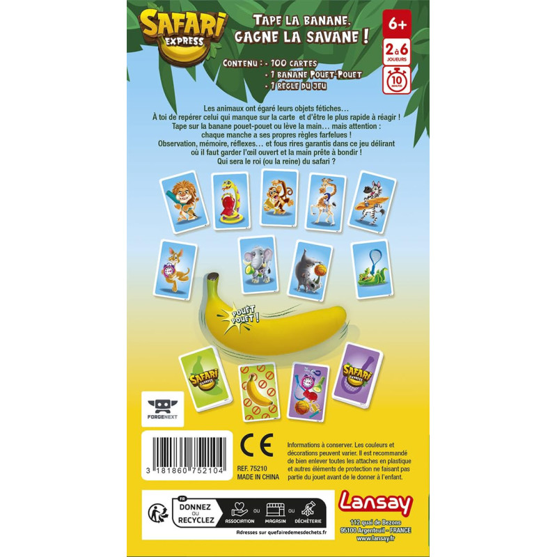Jeu de cartes KAWAII - KAWAII - 3 à 5 joueurs - A partir de 6 ans - Durée : 15 m