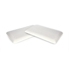 Lot de 2 Oreillers Ergonomiques en Mousse à Mémoire Talamo Italia