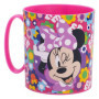 Tasse en plastique Minnie réutilisable - 390 ml pour micro-ondes