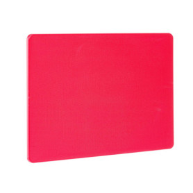 Planche à Découper Rouge HENDI - Lisse et Durable, Conforme HACCP
