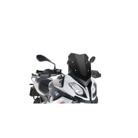 Bulle Sport Puig en Acrylique Noir - Protection Aérodynamique pour Motocyclette