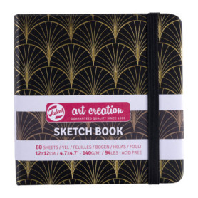Carnet de croquis Talens Art Creation 12x12cm - 80 Feuilles 140g/m²