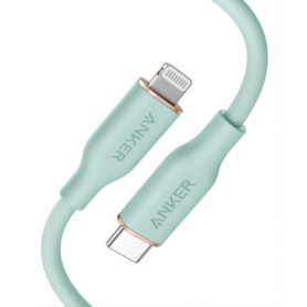 Câble Anker PowerLine III Flow USB-C vers Lightning 90cm - Vert Menthe