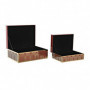 Boîte à bijoux DKD Home Decor Métal (2 Unités) (25 x 18 x 10 cm) 129,99 €