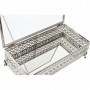 Boîte à bijoux DKD Home Decor Verre Argenté Métal (25,5 x 12,5 x 7,5 cm) 66,99 €