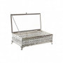 Boîte à bijoux DKD Home Decor Verre Argenté Métal (25,5 x 12,5 x 7,5 cm) 66,99 €