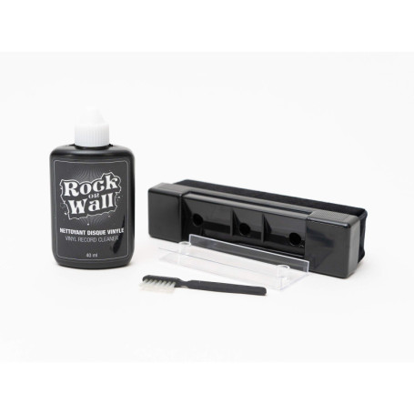 Kit de Nettoyage pour Vinyles - Solution et Brosse Velours pour 150 Disques