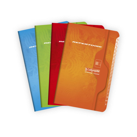 Répertoire Agrafé Clairefontaine 11x17 cm - Couverture Recyclée