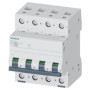 Disjoncteur Siemens 5SL6 20A 4 pôles Courbe C 6kA 400V