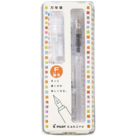 Stylo Plume Pilot Kakuno Demonstrator F - Écriture Amusante et Ergonomique