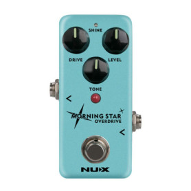 Pédale d'Effet Overdrive NUX Morning Star pour Guitare