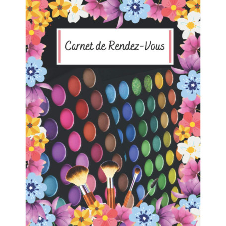 Carnet de Rendez-vous Professionnel pour Salon de Beauté - 159 Semaines
