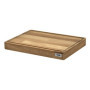 Planche à Découper en Bois de Hêtre AUSONIA avec Pieds Antidérapants - 40x25 cm