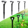 Lampe Solaire ARTINABS pour Jardin avec Détecteur de Mouvement - Éclairage Extérieur Étanche