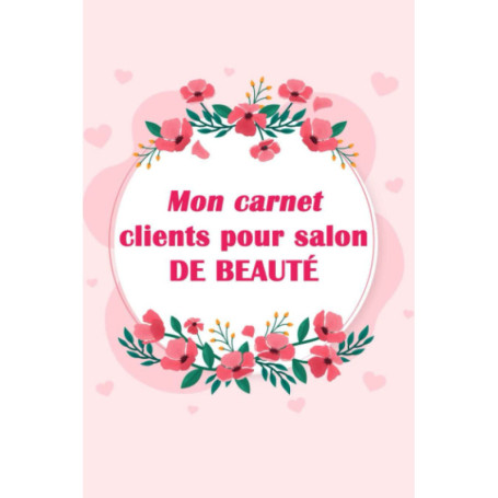 Carnet de Suivi Clients pour Salon de Beauté - 120 Pages