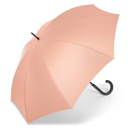 Parapluie Automatique ESPRIT Pêche/Rose 103 cm - Élégance et Stabilité