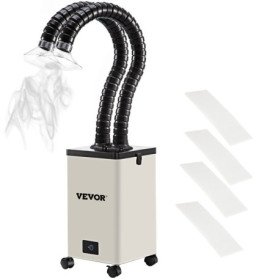VEVOR Extracteur de Fumée 150W pour Soudure avec Filtres HEPA