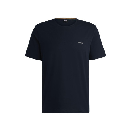 T-Shirt Homme BOSS Mix & Match - Manches Courtes en Bleu Foncé