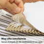 Lot de 20 Feuilles de Carton Ondulé Blanc DIN A4 pour Travaux Manuels