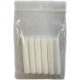 Lot de 6 Mèches de Recharge pour Stick Inhalateur - Coton Naturel
