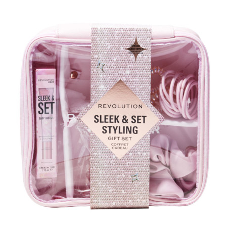 Coffret Coiffure Sleek & Set - Gel, Élastiques et Accessoires